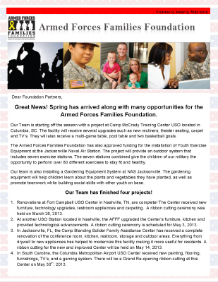 AFFF Newsletter